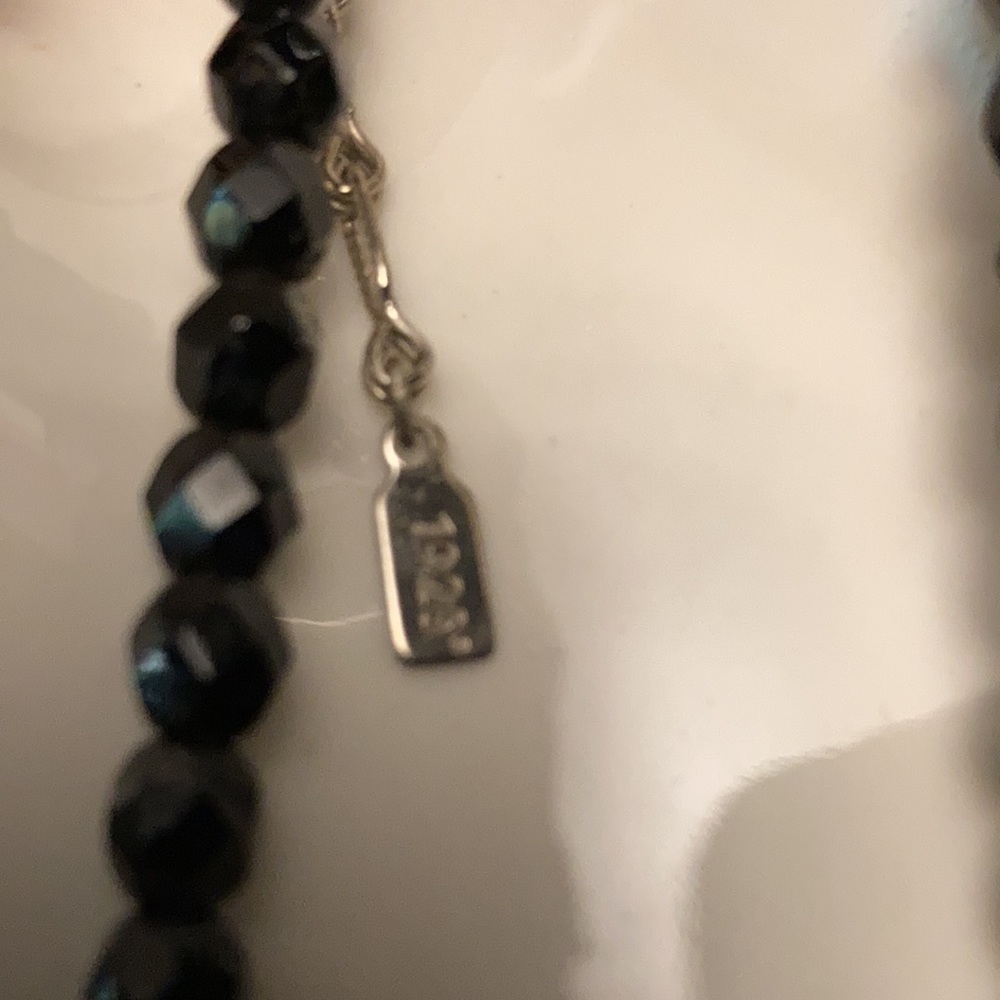 1928 brand Art Deco inspired set necklace & earrings. Beautiful. Earrings unworn - Picture 2 of 6